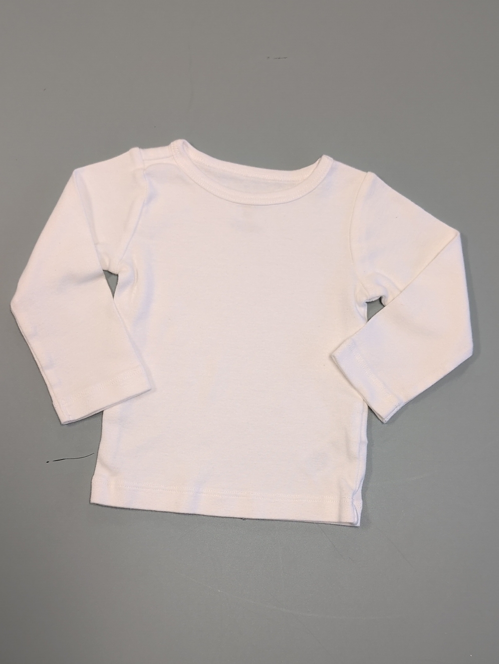 Carter's White Long-Sleeve Tee for Kids